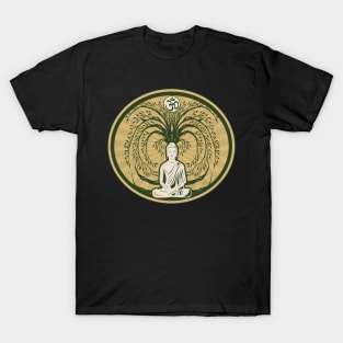 Sitting Buddha Meditating Buddhist T-Shirt